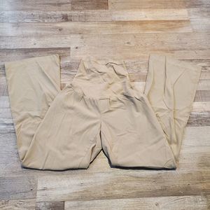 Oh baby by motherhood XL womens maternity khaki dress pants